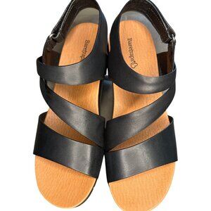 Baretraps Black Strappy Sandals – Size 7-7 1/2 NWOT